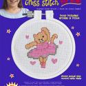 Image of Kitty Ballerina Counted Cross Stitch Kit
