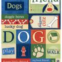 Image of Lucky Dog Cardstock Sticker Sheet