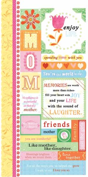 Image of Mom's Memories Cardstock Stickers