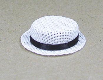 Image of Dollhouse Miniature Man'S Straw Hat