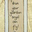 Image of Never Run Faster Wood Mounted Rubber Stamp