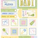 Image of New Baby Cardstock Sticker Sheet
