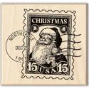 Image of North Pole Post Wood Mounted Rubber Stamp