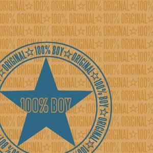 Image of Original Boy Scrapbook Paper