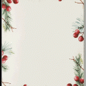 Image of Pine & Berries Letterhead