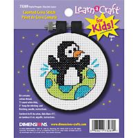 Image of Playful Penguin Counted Cross Stitch Kit