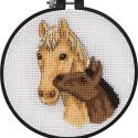 Image of Pony & Mother Needlepoint Kit