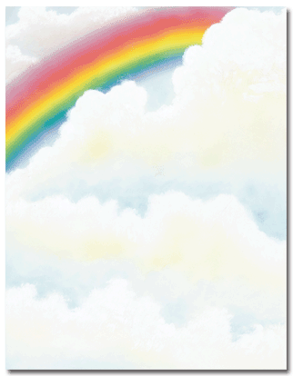 Image of Rainbow Letterhead