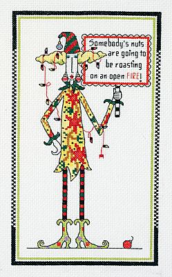 Image of Roasting on an Open Fire Counted Cross Stitch Kit 019-0453