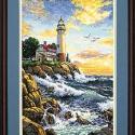 Image of Rocky Point Counted Cross Stitch Kit