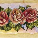 Image of Rose Parade Wood Mounted Rubber Stamp