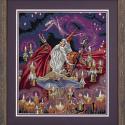 Image of Scarlet Wizard Counted Cross Stitch Kit