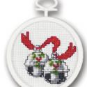 Image of Silver Bells Counted Cross Stitch Kit