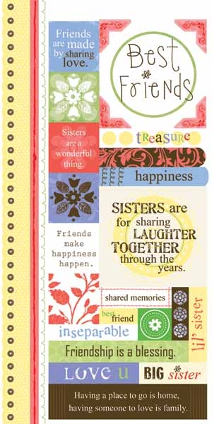 Image of Sister Cardstock Stickers