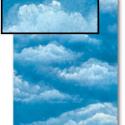 Image of Sky Clouds Scrapbook Paper