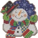Image of Snowy Flakes Counted Cross Stitch Wizzer