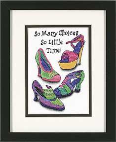 Image of So Many Choices Stamped Cross Stitch Kit