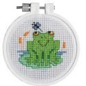 Image of Soggy Froggy Counted Cross Stitch Kit