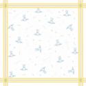 Image of Spring Stitch Bunny Scrapbook Paper