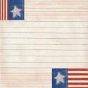 Image of Star & Stripe B Scrapbook Paper