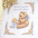 Image of Sweet Prayer Quilt Stamped Cross Stitch Kit