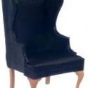 Image of Dollhouse Miniature Wing Chair