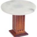 Image of Dollhouse Miniature Round Table