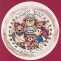 Image of Teddy Bear Collector Stamped Cross Stitch