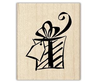 Image of The Best Present Ever Wood Mounted Rubber Stamp 96903