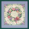 Image of The Flowers Of Life Stamped Cross Stitch Kit