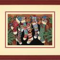 Image of The Stockings Were Hung Gold Collection Cross Stitch Kit
