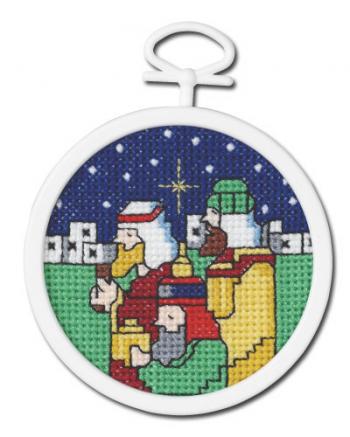 Image of Three Wise Men Counted Cross Stitch Kit