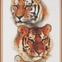 Image of Tiger Pack Counted Cross Stitch Kit