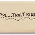 Image of Toadily Cool DR1050 Wood Mounted Rubber Stamp