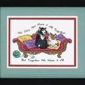 Image of Together We Have It Stamped Cross Stitch Kit
