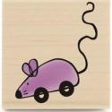 Image of Toy Mouse C1028 Wood Mounted Rubber Stamp