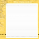 Image of Yellow Day to Remember Scrapbook Paper